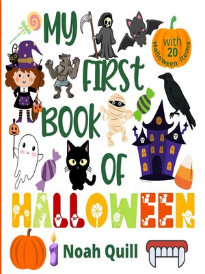 cover image of My first book of Halloween